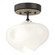 Ume 1-Light Semi-Flush (65|121372-SKT-14-86-FD0710)