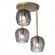 Ume 3-Light Semi-Flush (65|121373-SKT-84-FD0710)