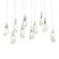 Luma 10-Light Large Crystal Pendant (65|131201-SKT-LONG-84-CR)