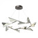 Plume 12-Light LED Pendant (65|135008-LED-STND-14-85)