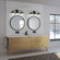 Brooklyn 3-Light Double Shade Bath Sconce (65|201375-SKT-10-86-GG0711)