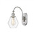 Cindyrella - 1 Light - 6 inch - Brushed Satin Nickel - Adjustable Swing Arm (3442|518-1W-SN-G652-6)