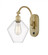 Cindyrella - 1 Light - 8 inch - Satin Gold - Adjustable Swing Arm (3442|518-1W-SG-G652-8)