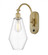 Cindyrella - 1 Light - 7 inch - Satin Gold - Adjustable Swing Arm (3442|518-1W-SG-G652-7-LED)