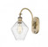 Cindyrella - 1 Light - 8 inch - Brushed Brass - Adjustable Swing Arm (3442|518-1W-BB-G654-8)
