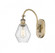 Cindyrella - 1 Light - 6 inch - Brushed Brass - Adjustable Swing Arm (3442|518-1W-BB-G654-6-LED)