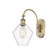 Cindyrella - 1 Light - 8 inch - Brushed Brass - Adjustable Swing Arm (3442|518-1W-BB-G652-8-LED)