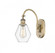Cindyrella - 1 Light - 6 inch - Brushed Brass - Adjustable Swing Arm (3442|518-1W-BB-G652-6-LED)
