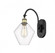 Cindyrella - 1 Light - 8 inch - Black Antique Brass - Adjustable Swing Arm (3442|518-1W-BAB-G652-8-LED)