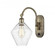 Cindyrella - 1 Light - 8 inch - Antique Brass - Adjustable Swing Arm (3442|518-1W-AB-G654-8)