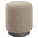 Uttermost Avila Latte Round Ottoman (85|23714)