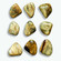 Uttermost Pebbles Blonde Wood Wall Décor Set/9 (85|04324)