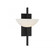 Fallon 1-Light Wall Sconce in Matte Black (128|9-1615-1-89)