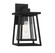 Denver 1-Light Outdoor Wall Lantern in Matte Black (128|5-2021-BK)