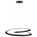 Ara 30W LED Pendant Black (12|AC7678BK)