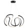 Mira 40W LED Pendant Black (12|AC7639BK)