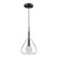 Conic 1 Light Pendant Black (12|AC11161BK)