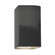 Small ADA LED Rectangle - Open Top & Bottom (254|CER-5915-GRY-LED1-1000)