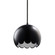 Scallop Pendant (254|CER-6470-CRB-MBLK-BKCD)