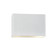 Large ADA Wide Rectangle LED Wall Sconce - Open Top & Bottom (254|CER-5655-WHT-LED2-2000)