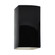 Small Rectangle - Open Top & Bottom (Outdoor) (254|CER-0915W-BKMT)