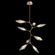 Rock Crystal Modern Vine - 8pc (1289|CHB0050-VB-NB-CB-001-L3)