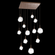Gem Square 12pc Multi-Pendant (1289|CHB0039-12-BB-C-C01-L3)
