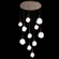 Gem Round 11pc Multi-Pendant (1289|CHB0039-11-BB-C-C01-L1)
