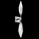 Rock Crystal Double Sconce (1289|IDB0050-02-SN-CC-L1)