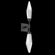 Rock Crystal Double Sconce (1289|IDB0050-02-MB-CC-L3)