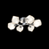 Gem Flush Mount - 6pc (1289|CLB0039-01-SN-A-L1)