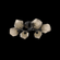 Gem Flush Mount - 6pc (1289|CLB0039-01-MB-B-L1)