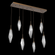 Rock Crystal Linear 7pc Multi-Pendant (1289|PLB0050-07-FB-CS-C01-L3)