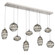 Misto Linear 9pc Multi-Pendant (1289|PLB0048-09-BS-OS-C01-E2)