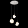 Gem Round 3pc Multi-Pendant (1289|CHB0039-03-BS-A-C01-L3)