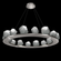 Gem Ring Chandelier-0D 49'' (1289|CHB0039-0D-GM-S-CA1-L3)