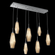 Aalto Linear 7pc Multi-Pendant (1289|PLB0049-07-GM-RB-C01-L3)