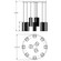 Downtown Mesh Round 11pc Multi-Pendant (1289|CHB0020-11-MB-0-C01-E2)
