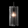 Textured Glass Pendant-Rod Suspended-12 (1289|LAB0044-12-BS-FR-C01-E2)