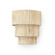EVERLY 3 TIERED SCONCE NATURAL (13711|2445-79)