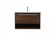 30 inch Single bathroom vanity in walnut (758|VF43530MWT)