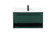36 inch Single bathroom vanity in green with backsplash (758|VF43536MGN-BS)