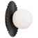 Modern Ruff Flush Mounts (3605|WX83111BKOP)