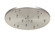 Multi Ceiling Canopy (Line Voltage) Brushed Nickel Canopy (3605|CP0112BN)