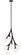 Rami Black Chandelier (3605|C81507BKOP)