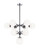 Maru Chrome Chandelier (3605|C72310CHOP)