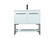 36 inch Single bathroom vanity in white (758|VF42536MWH)