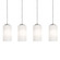 Leo 4 Light Linear Pendant (1|LEOP04MBSNLNR4)