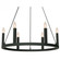 GRACE 6 LIGHT PENDANT CANDELABRA BASE (1|GRCP26CBBK)