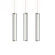 Cass 36'' 3 Light Small Linear Pendant - SN (1|CSSP24L30D1SNLNR3)